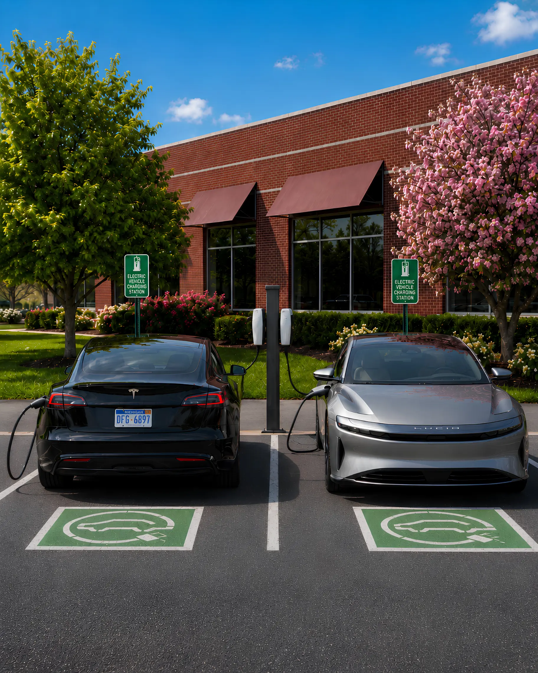 Bocci EV charging station